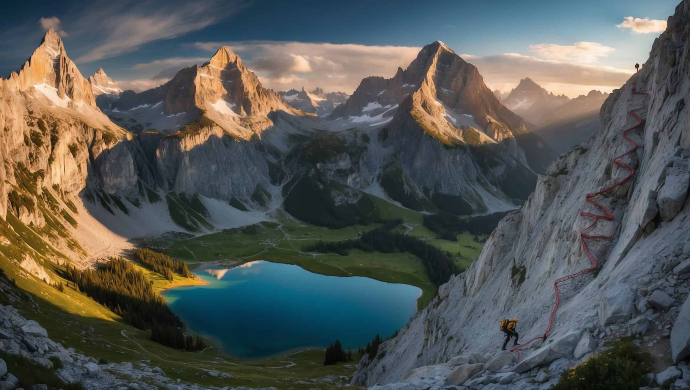 Die schönsten Klettersteige: Atemberaubende Abenteuer in den Bergen