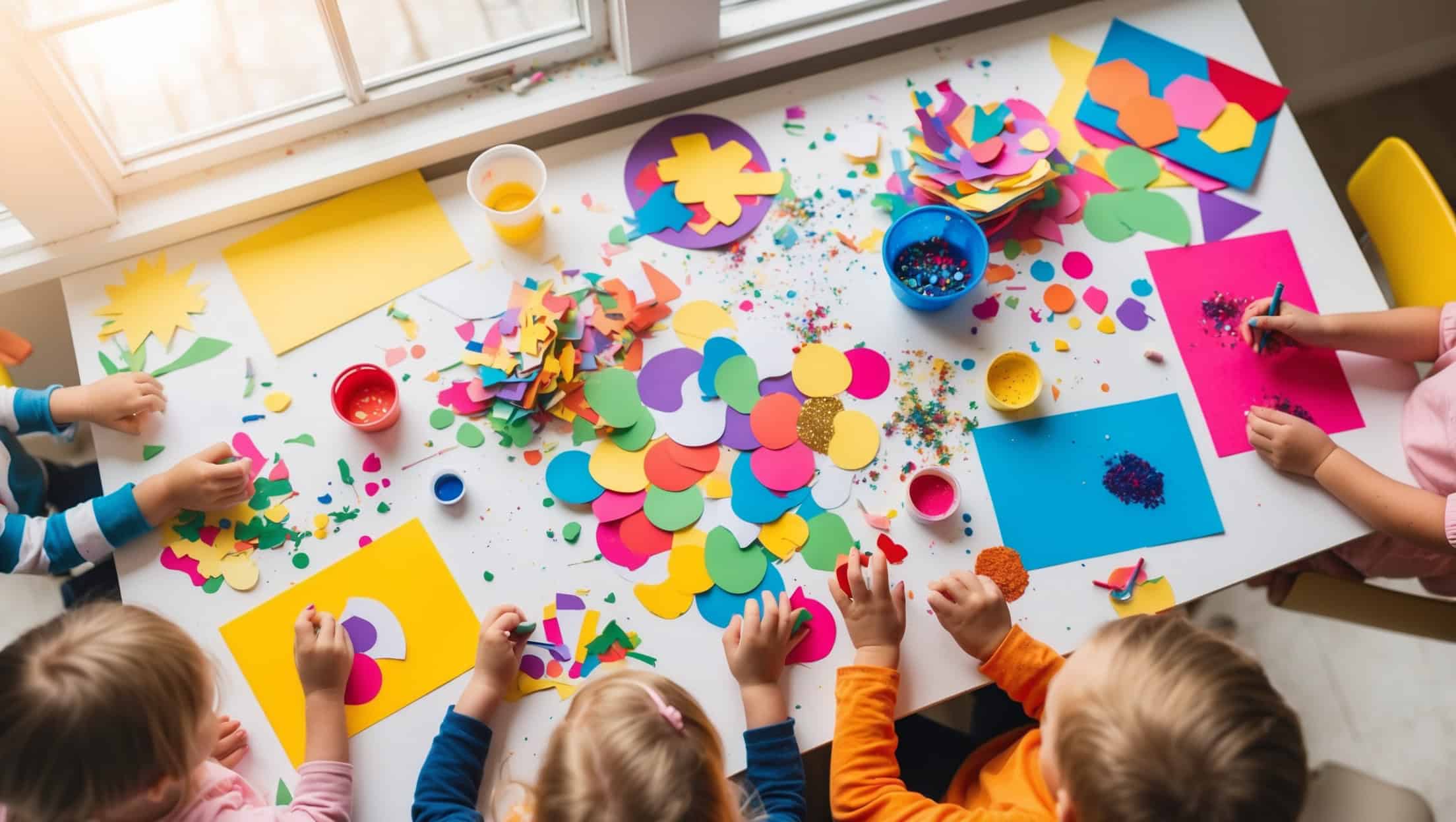 Kreative Arbeiten mit Kindern: Tipps und Ideen für unvergessliche Bastelstunden
