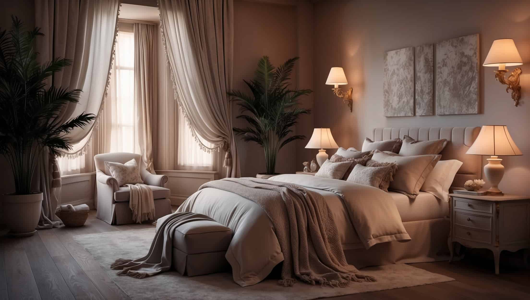 Traumhafte Rückzugsorte: So gestalten Sie Ihr Schlafzimmer gemütlich und einladend